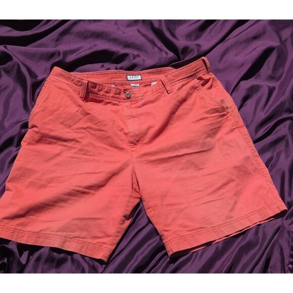 Mens Shorts Bundle 3 Pairs*40 Flag & Anthem Blue Plaid, 40 Rust Izod,38 Retrofit - Picture 12 of 13